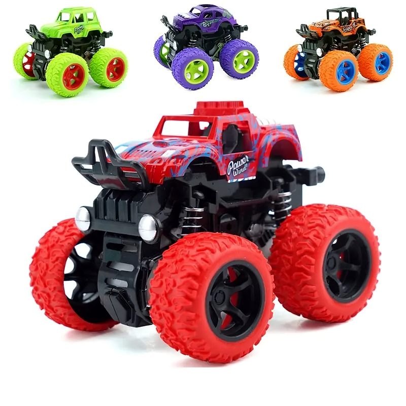 Mini Monster Truck Push and Go Toy (Pack of 1) - Assorted Color