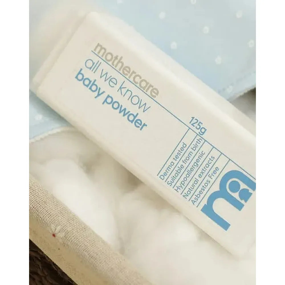 Mothercare All We Know Baby Powder - 125g