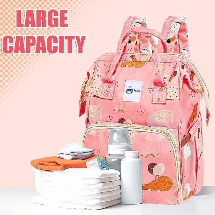 FunBlast Multifunctional Mother Bag/Diaper Bag | Travel-Friendly Diaper Bag with Multiple Pockets