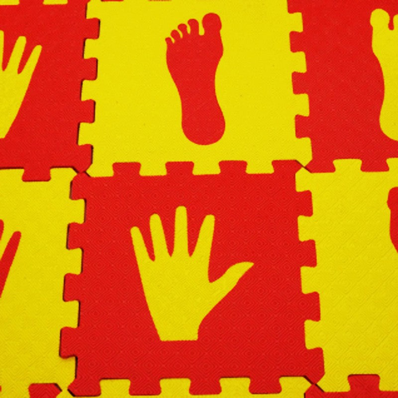 Hand Feet Twister Interlock Play Mat Hopscotch and Playmat
