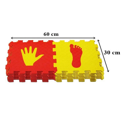 Hand Feet Twister Interlock Play Mat Hopscotch and Playmat