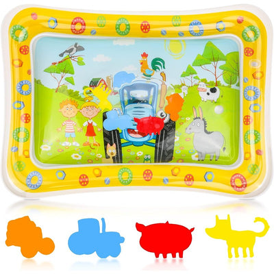 Tummy Time Baby Water Play Mat (Yellow)