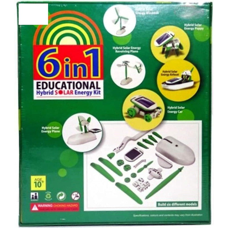 6 in 1 Hybrid Solar Kit Series (DIY Educational Science Project)