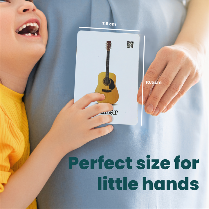 Musical Instruments Flash Cards for Toddlers/Kids