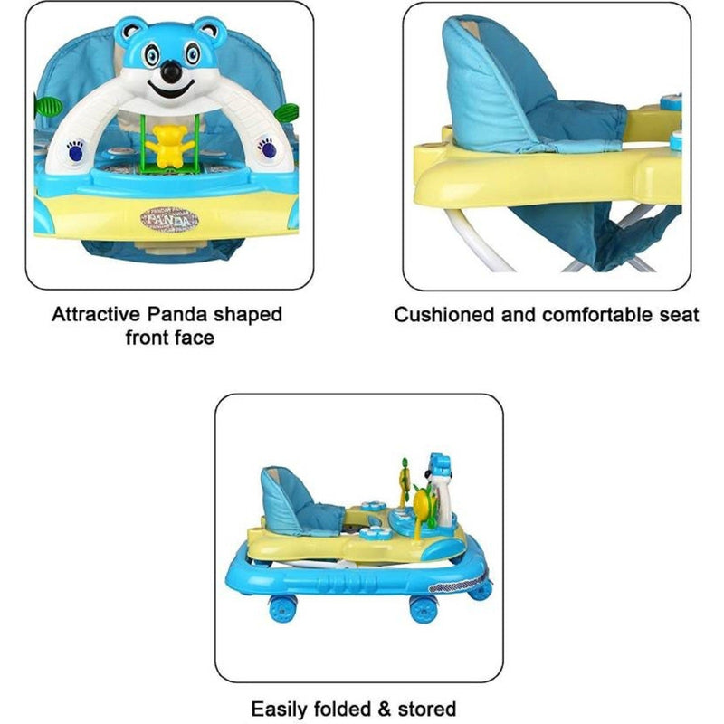 Panda 007 Musical Activity Walker (Blue)