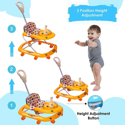 RB Jumbo Musical Activity Walker (Orange)