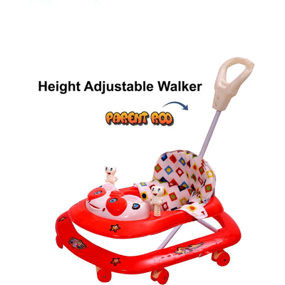 RB Jumbo Musical Activity Walker (Red)