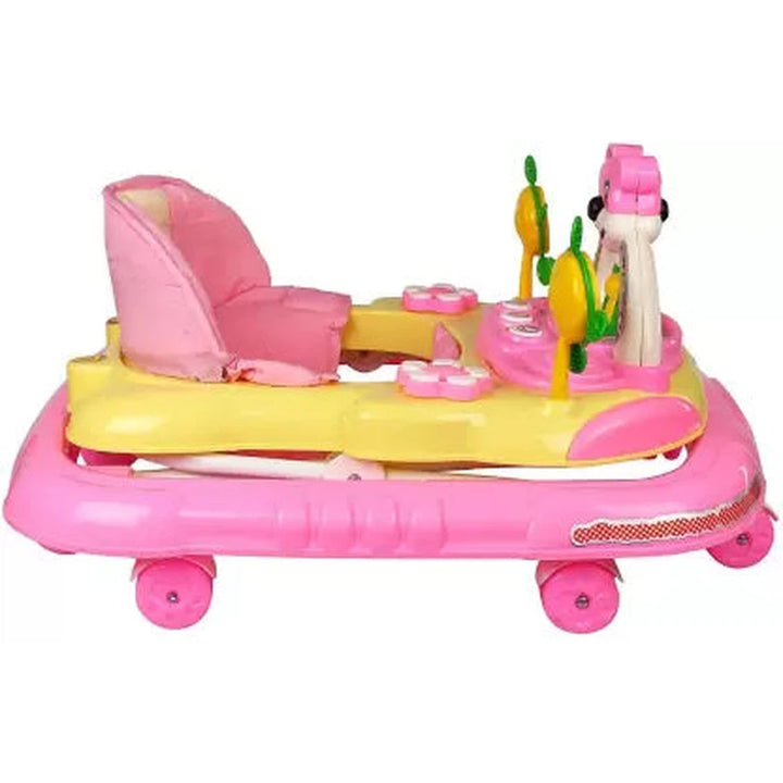 Musical Activity Walker with Light & Sound (9 Months to 1.5 Years) | COD Not Available | Pink