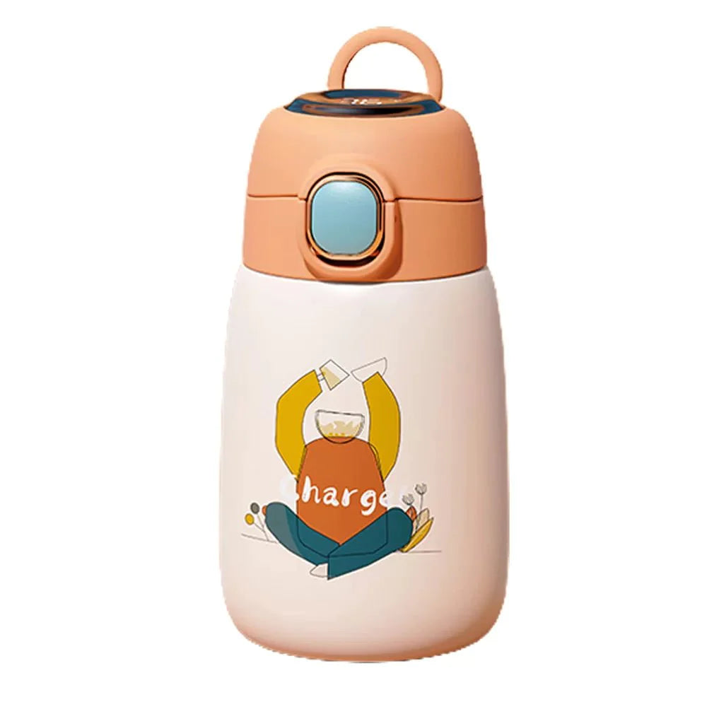 My Happy Pose Water Bottle (420ml) | Orange