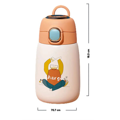 My Happy Pose Water Bottle (420ml) | Orange