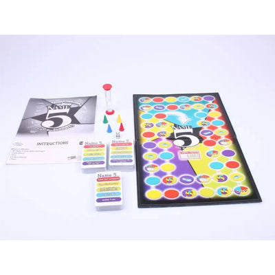 Original Funskool Name 5 Board Game