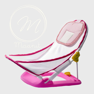 Maanit Net Baby Bather Baby Bath Seat (Pink)