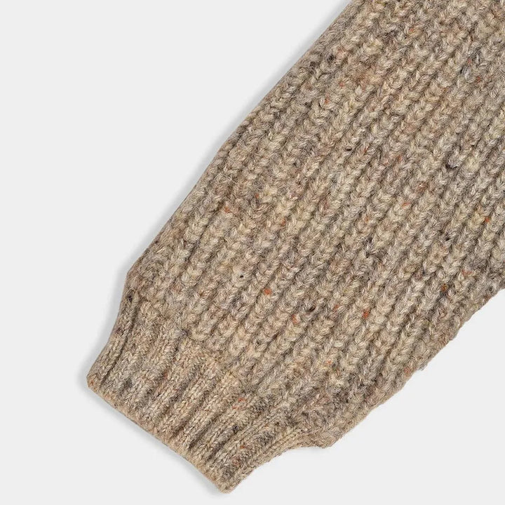 Mi Arcus Full Sleeves Sweater - Blended Chunky Knit
