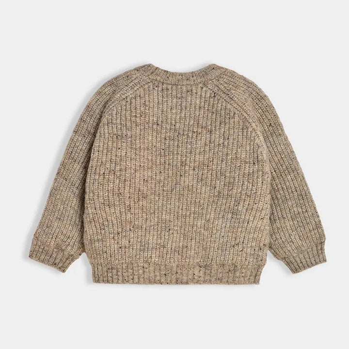 Mi Arcus Full Sleeves Sweater - Blended Chunky Knit