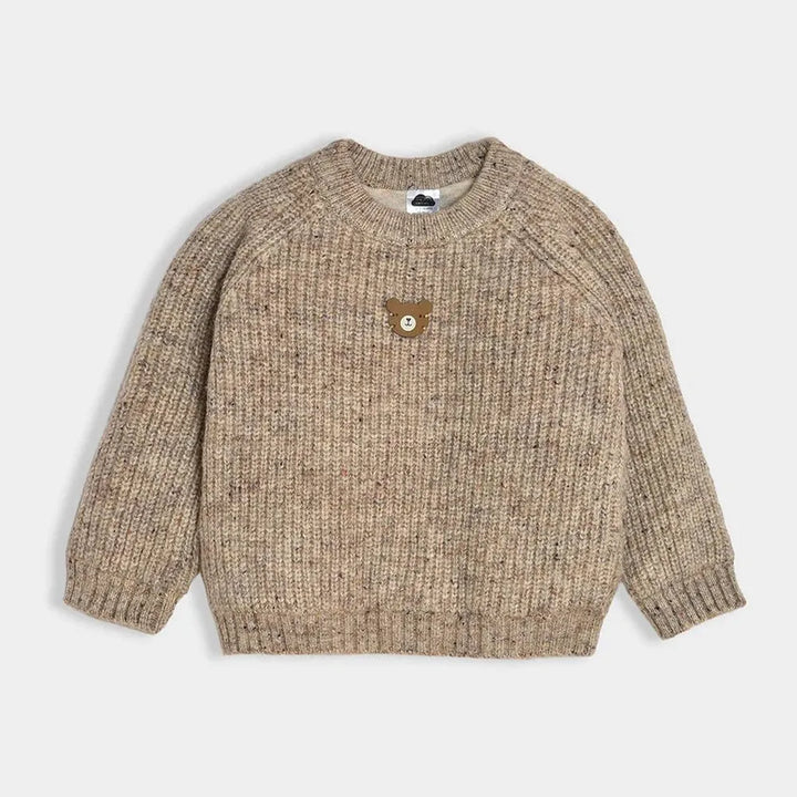 Mi Arcus Full Sleeves Sweater - Blended Chunky Knit