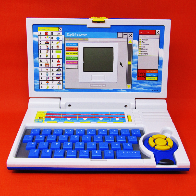  Educational Laptop with 20 Fun Activities - Blue