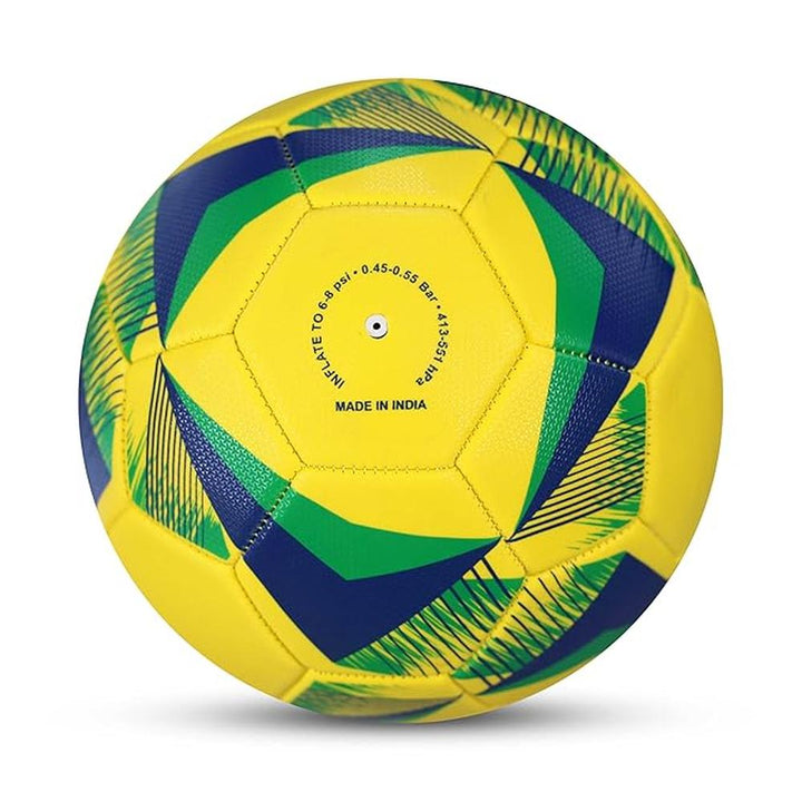 Nivia Football Size 5 Air Strike - Yellow (13 Years till Grown Ups)