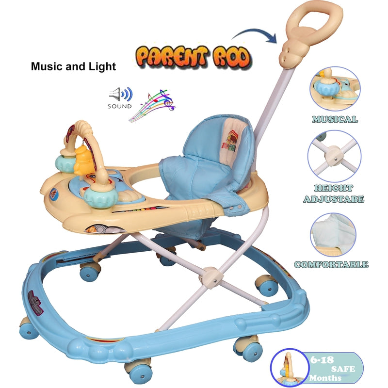 Noddy Musical Activity Walker With Parent Rod (Blue)