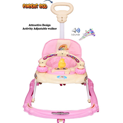 Noddy Musical Activity Walker With Parent Rod (Pink)