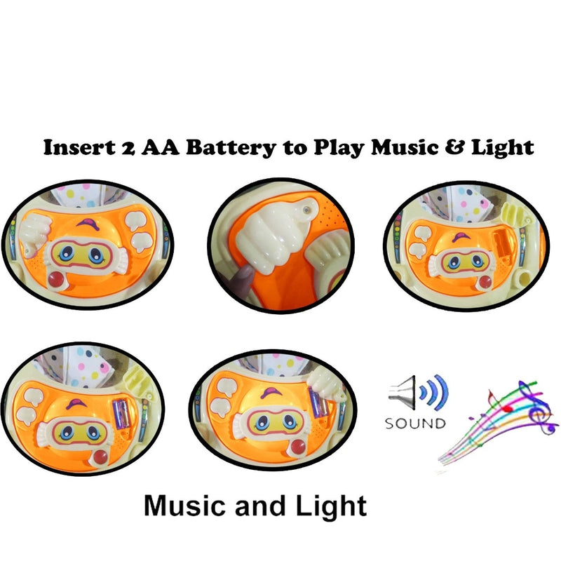 Noddy Musical Activity Walker With Parent Rod (Orange)