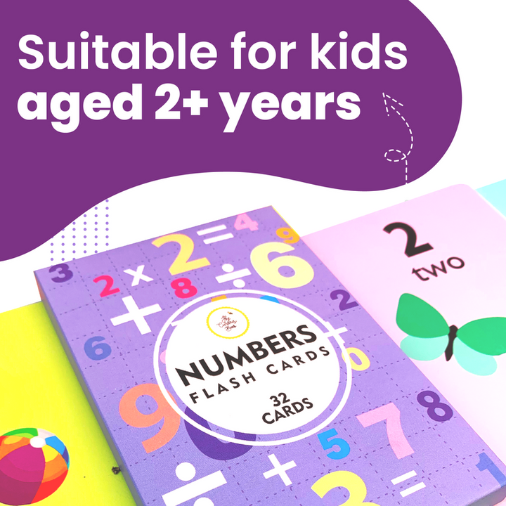 Numbers Flash Cards for Toddlers/Kids