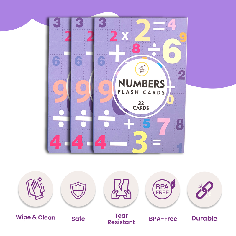 Numbers Flash Cards for Toddlers/Kids