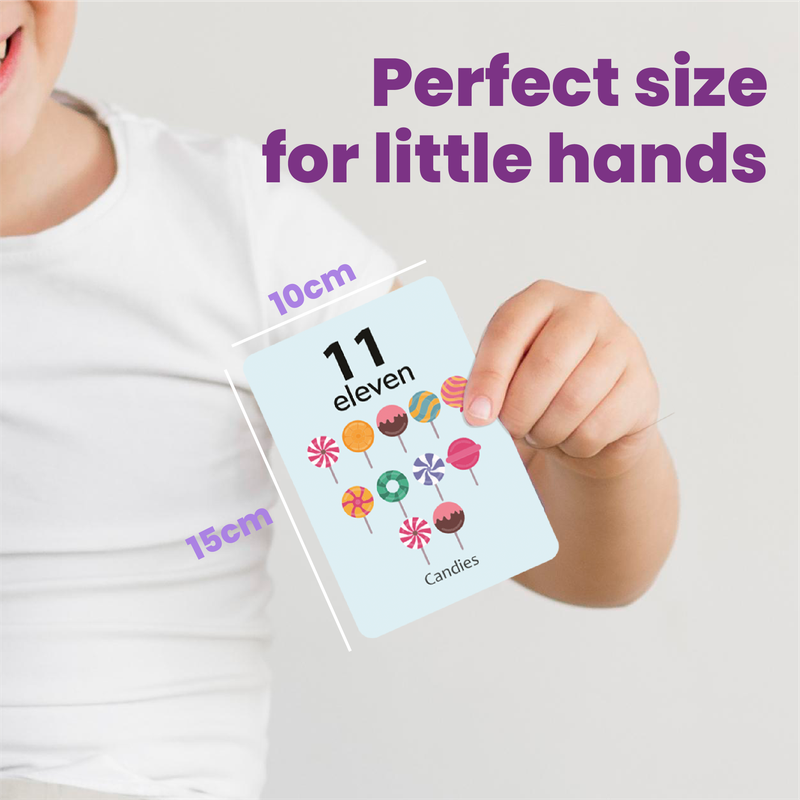 Numbers Flash Cards for Toddlers/Kids