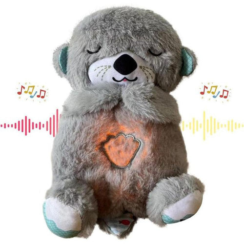 Muren Portable Plush Toy with Music, Lights & Rhythmic Breathing (6 Months - 7 Years) | Assorted Colors