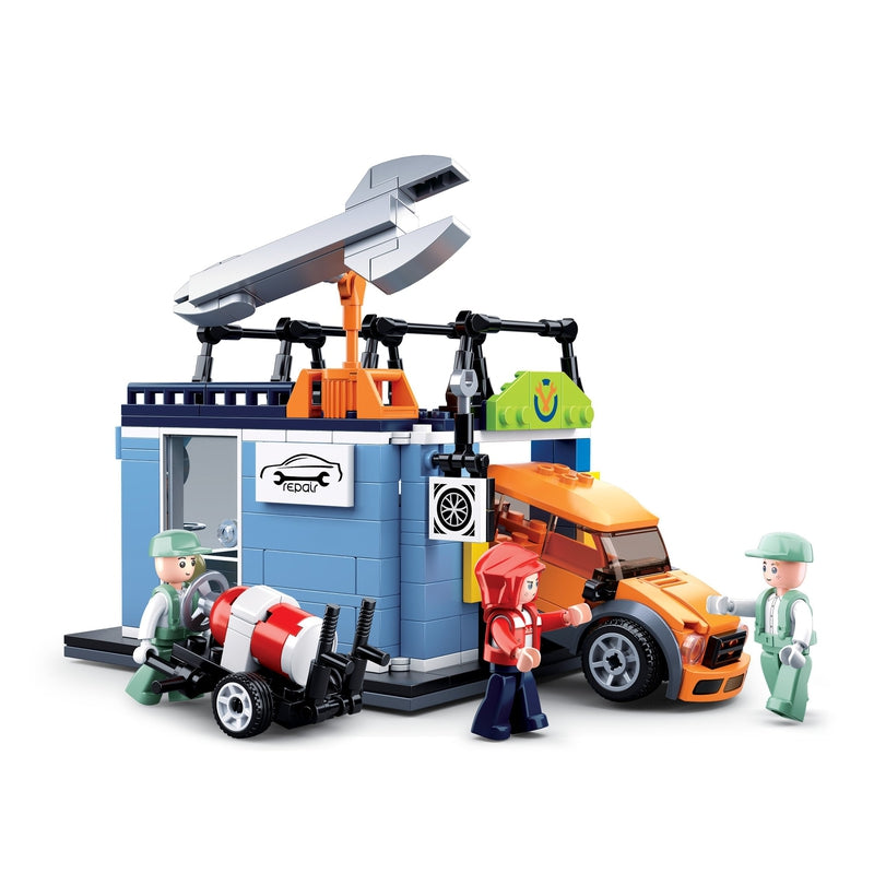 Maintenance Shop Building Blocks  (340 Pcs)