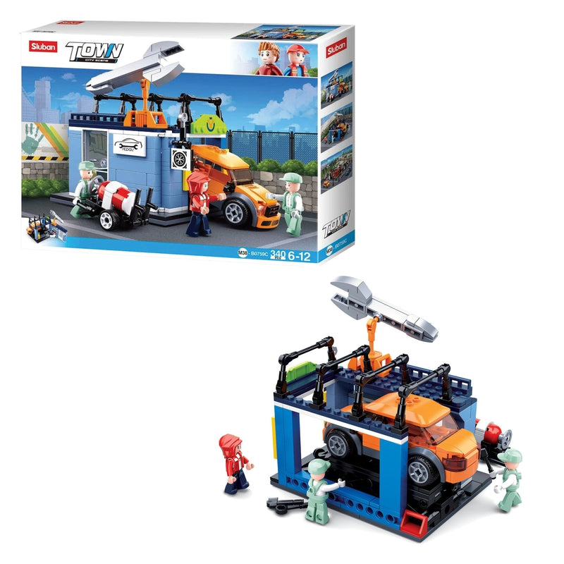 Maintenance Shop Building Blocks  (340 Pcs)