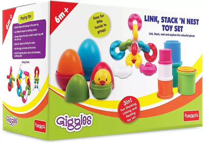 Funskool Link Stack N Nest Toy Set