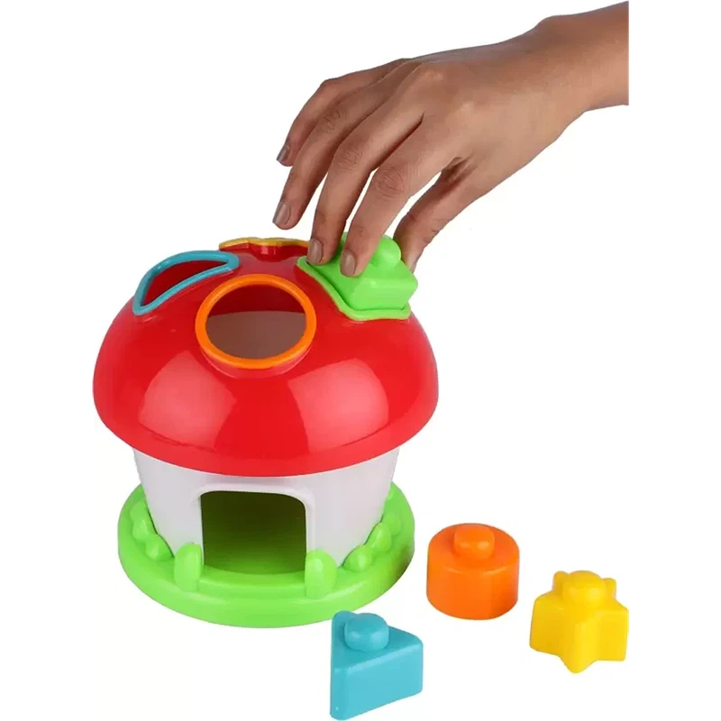 Colorful Shape Sorting Mushroom Learning Game