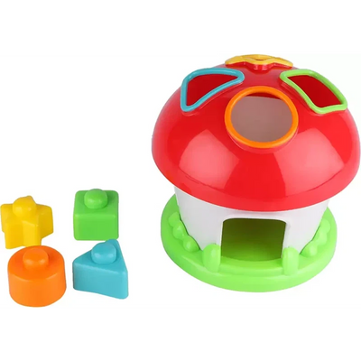 Colorful Shape Sorting Mushroom Learning Game