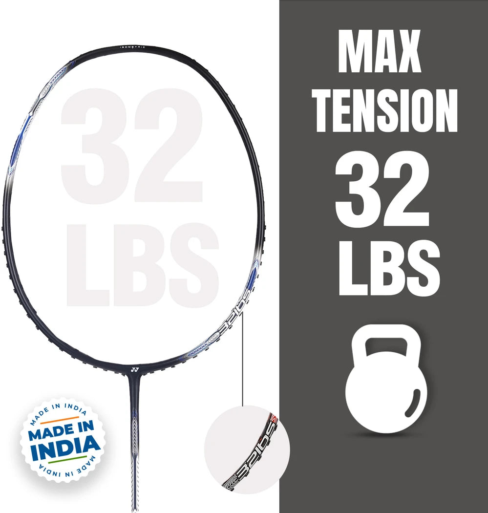 YONEX Astrox Attack 9 Black Strung Badminton Racquet (80 g)
