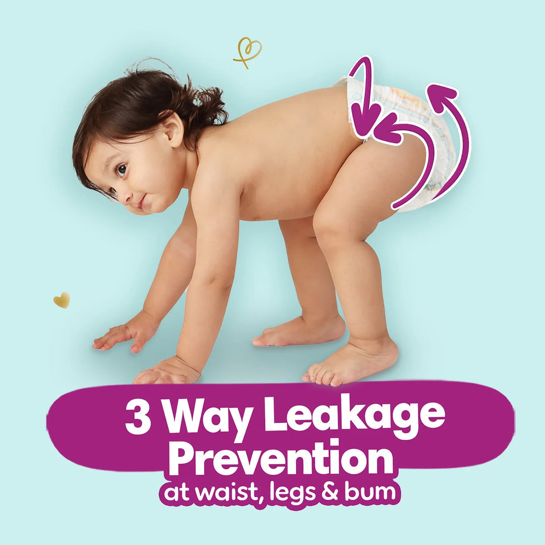 Pampers Active (Size M) Baby Diapers | 90 Pieces | 6-11 kg | Premium Taped | Adjustable Fit