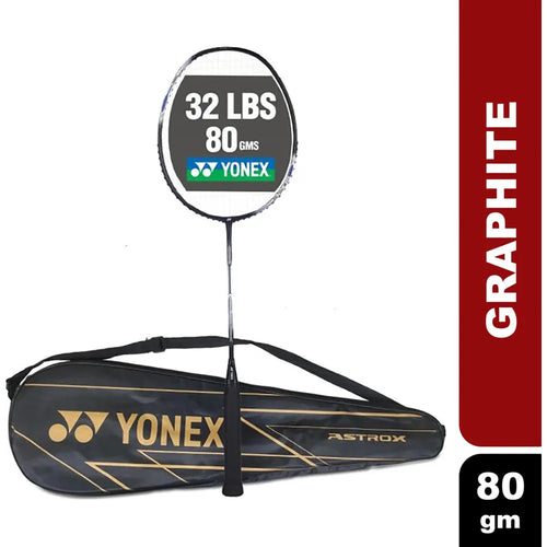 YONEX Astrox Attack 9 Black Strung Badminton Racquet (80 g)