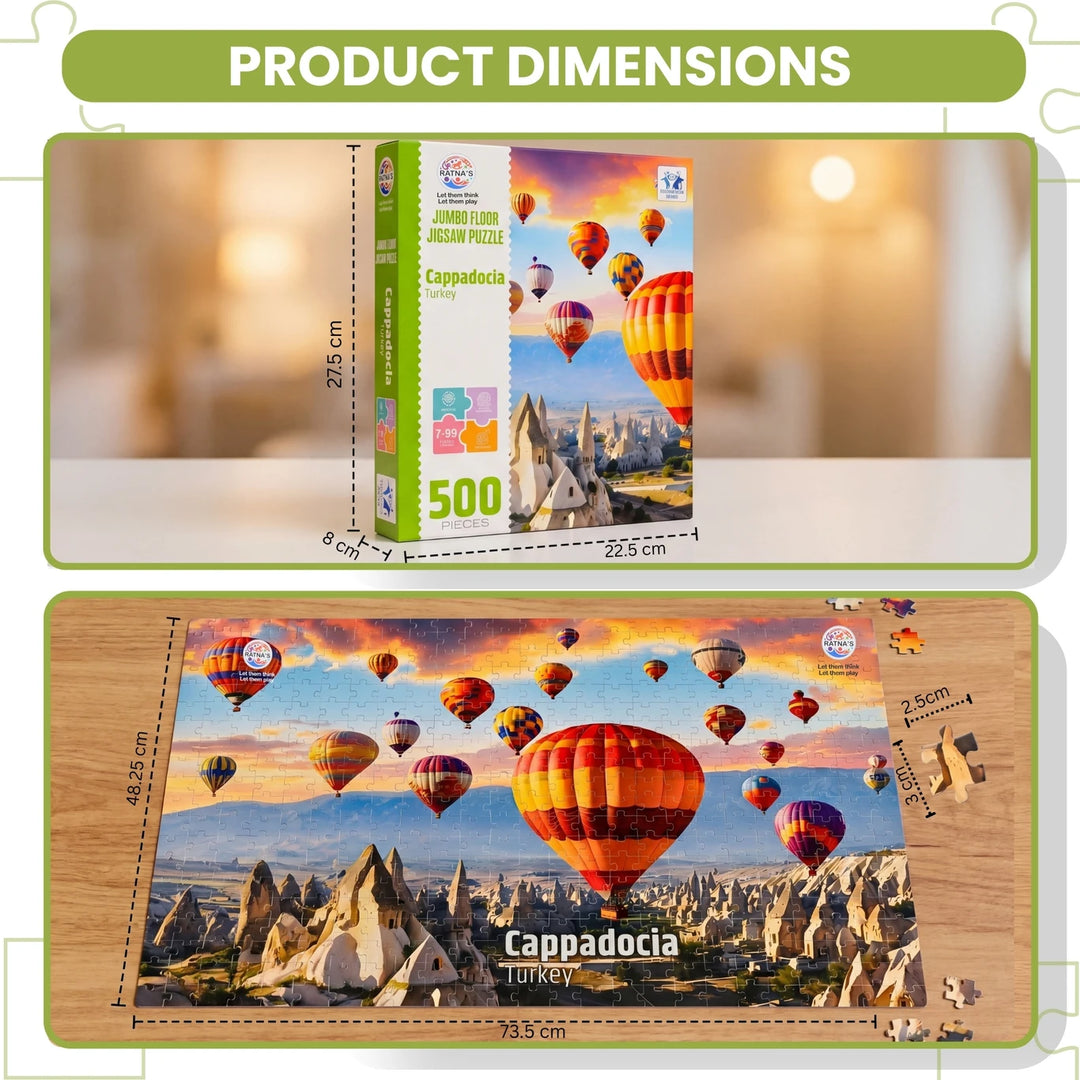 Ratna's Cappadocia Turkey Jumbo Floor - Jigsaw Puzzle I 500 Pieces