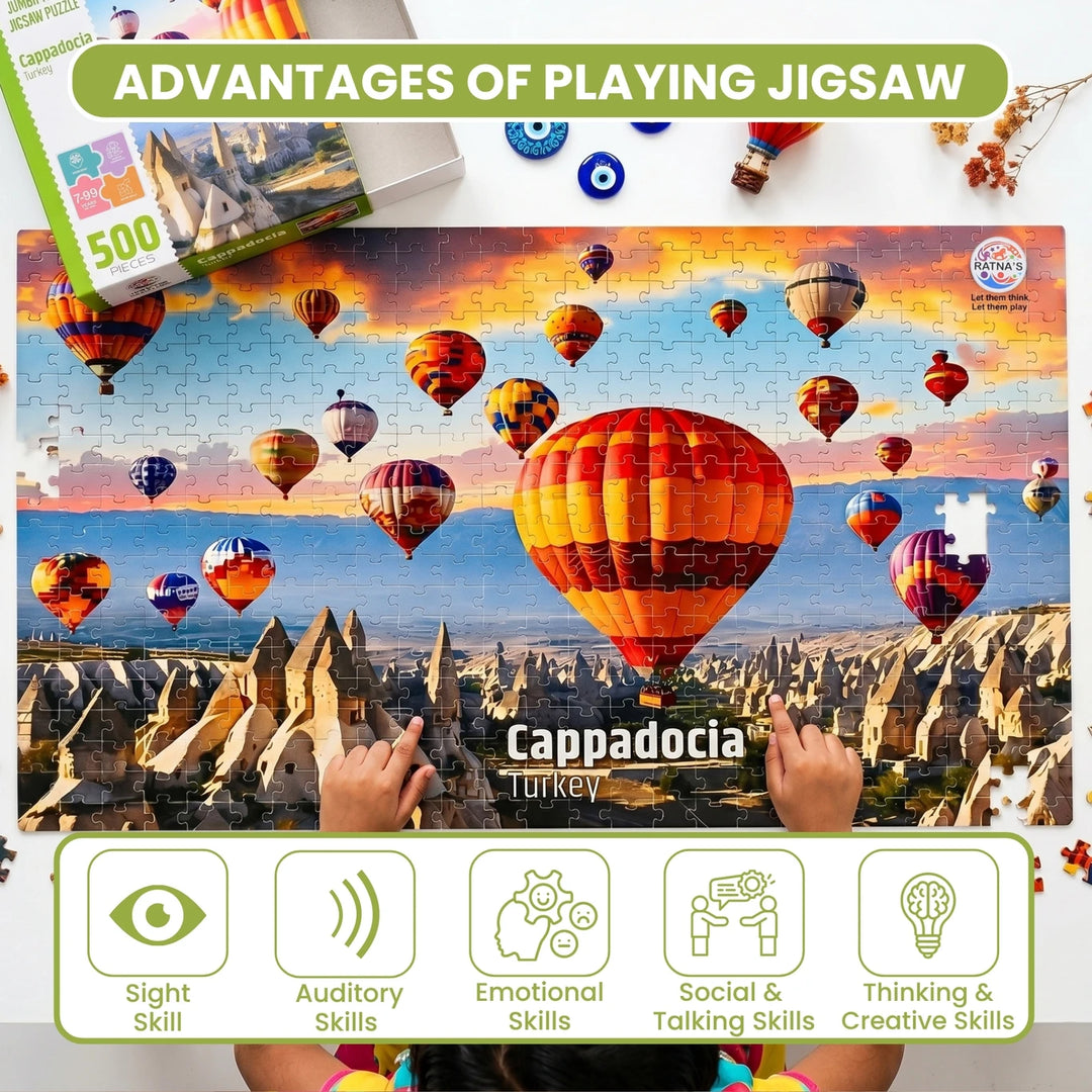 Ratna's Cappadocia Turkey Jumbo Floor - Jigsaw Puzzle I 500 Pieces