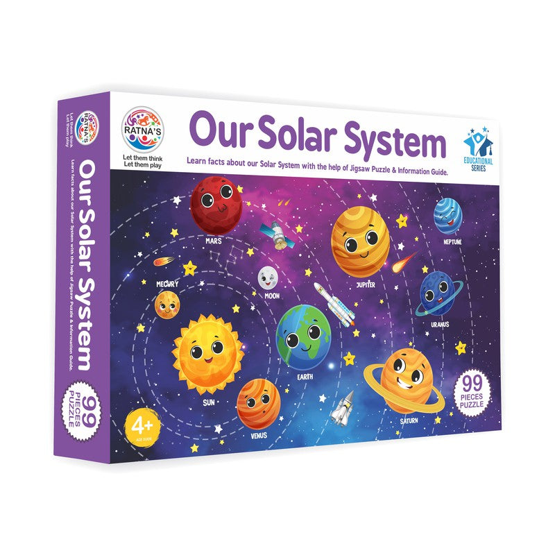 Ratnas Solar system Theme Jigsaw Puzzle - 99 Pieces (5-6 Years)