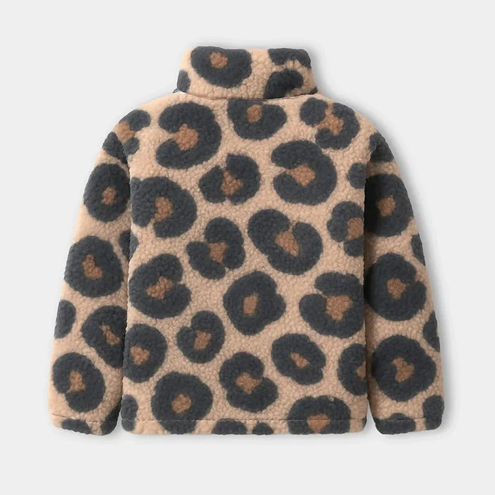 Mi Arcus Mandarin Collar Sherpa Sweatshirt - Polyester