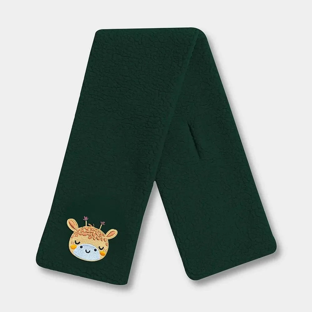 Mi Arcus 100% Polyester Sherpa Mitten & Muffler Set