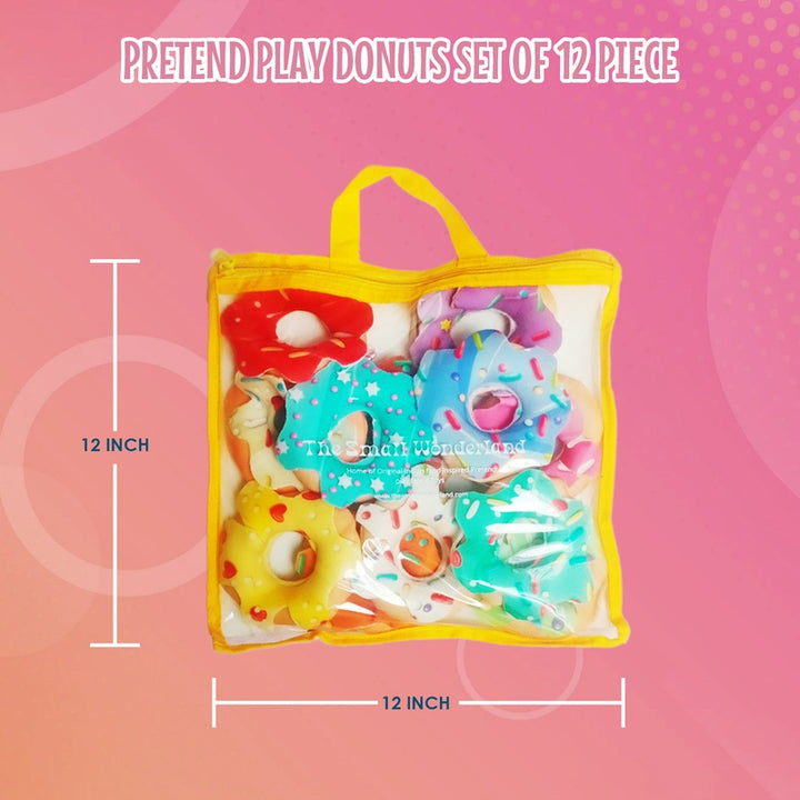 Pretend Play Donuts Set (12 Pcs)