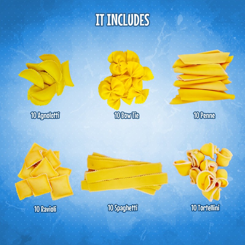 Pretend Play Pasta (60 Pieces)