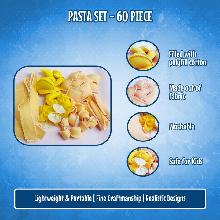 Pretend Play Pasta (60 Pieces)