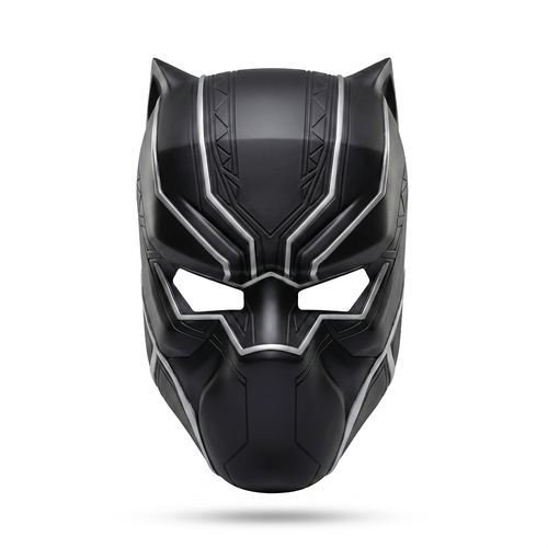 ZD Toys Original Marvel Theme Black Panther Role Play Mask (6-12 Years)