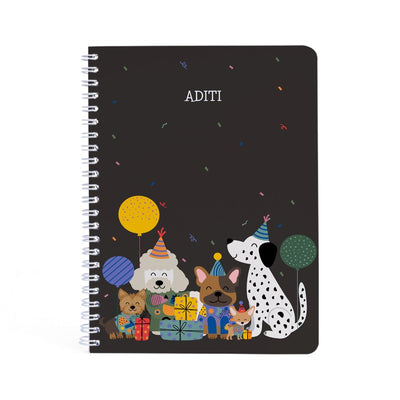 Personalised Spiral Notebook (COD Not Available)