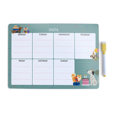 Personalised Magnetic Meal Planner (COD Not Available)