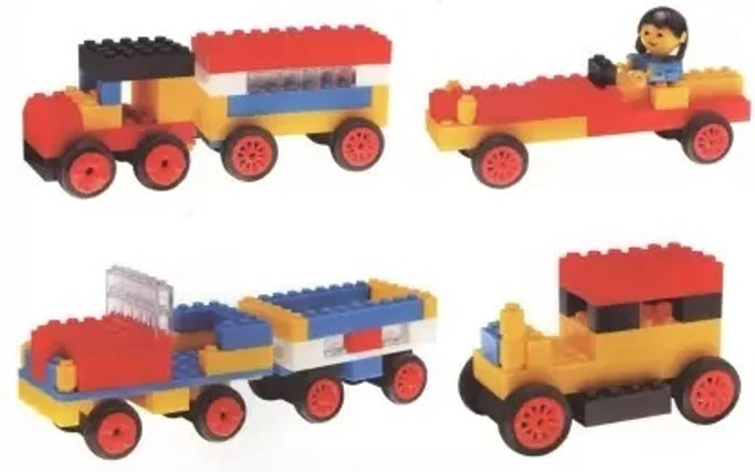Peacock Toys & Games 125 Pieces Smart Blocks Automech Auto Building Block Set with People Figures