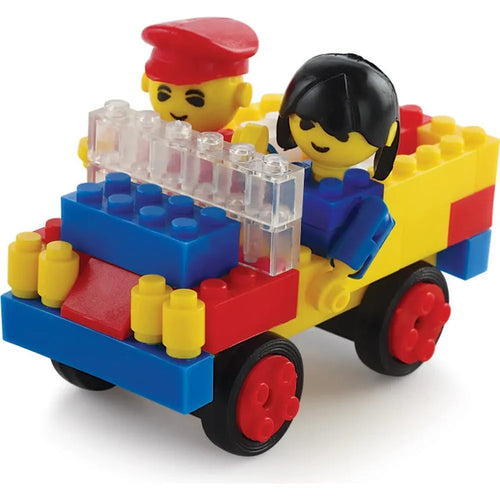 Peacock Toys & Games 125 Pieces Smart Blocks Automech Auto Building Block Set with People Figures