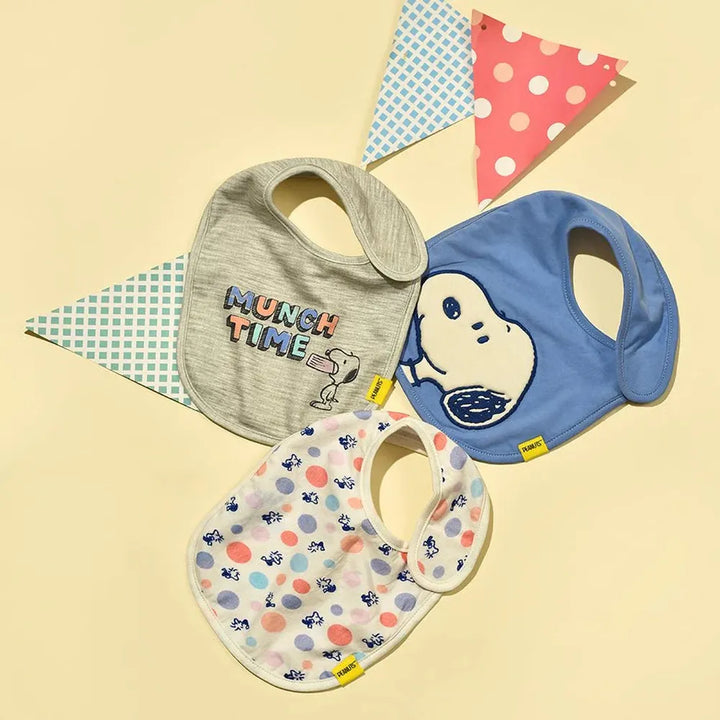 Mi Arcus Pack of 3 Toddlers Bibs